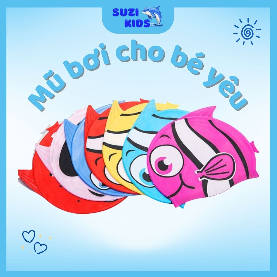 Mũ Bơi Cho Bé - Giải Pháp Bảo Vệ Bé Khi Vui Chơi Dưới Nước. mu-boi-cho-be-yeu