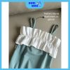 đồ bơi bé gái 2 dây thiết kế bèo nhún tạo sự tinh tế