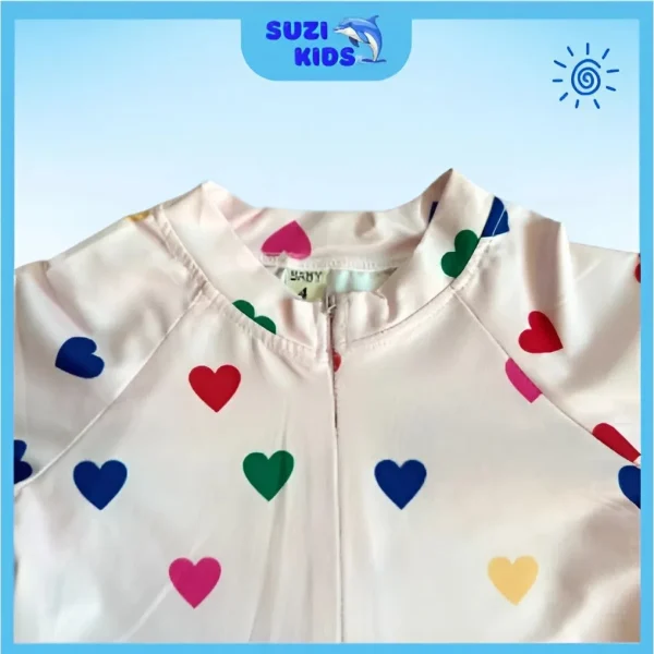Đồ Bơi Cho Bé Gái Mùa Hè Tay Dài Kiểu Mới- Suzi Kids - Hình ảnh 4