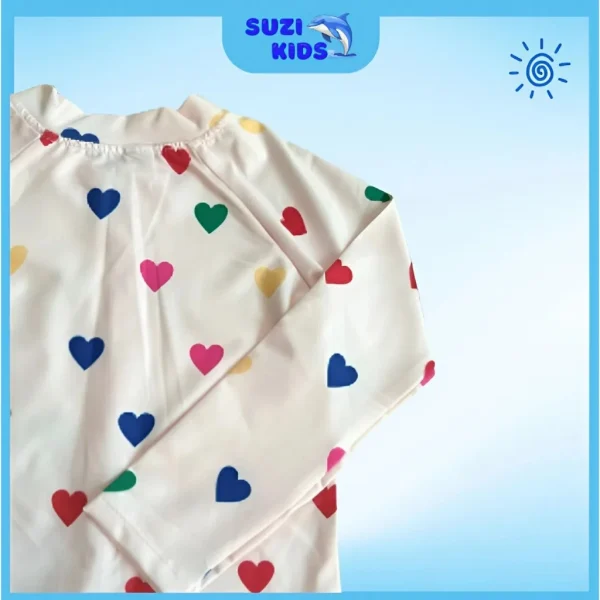 Đồ Bơi Cho Bé Gái Mùa Hè Tay Dài Kiểu Mới- Suzi Kids - Hình ảnh 3
